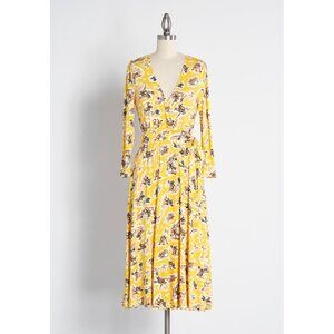 ModCloth Back In The Saddle Wrap Dress